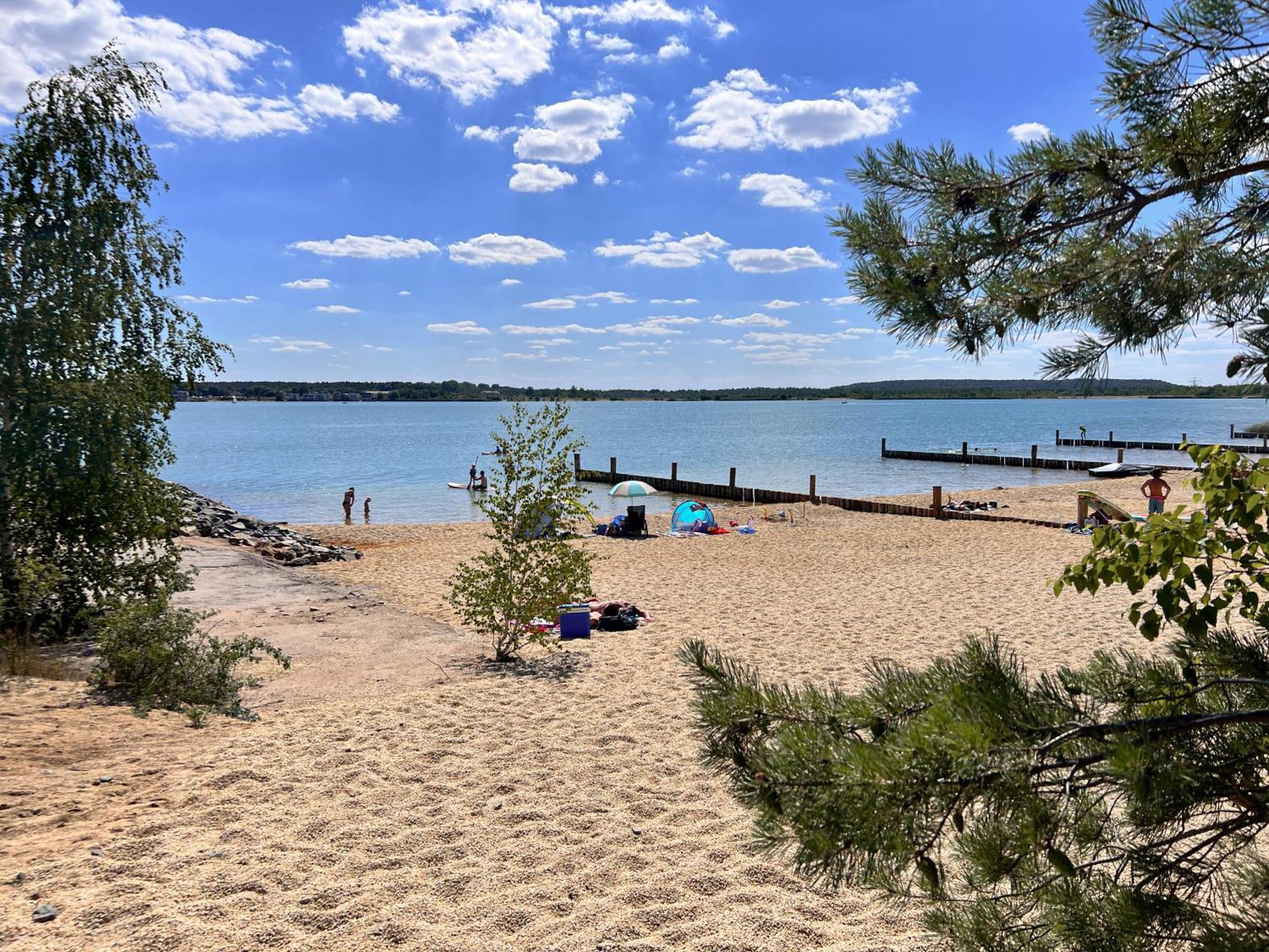 Haus Im Schilf 2 - Ferienwohnungen Am Hainer See Bei Leipzig Neukieritzsch Eksteriør bilde